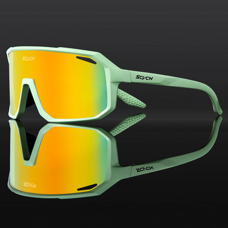 SCVCN-Óculos de ciclismo para homens e mulheres, óculos de sol, óculos, esportes, MTB, óculos ao ar livre, bicicleta, multi color, equitação, UV400