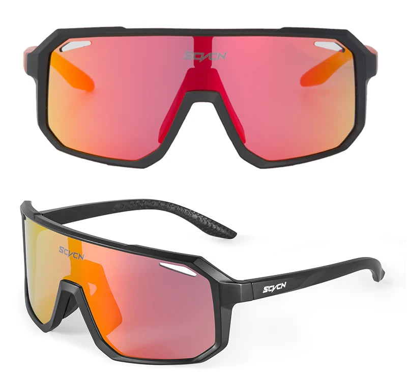 SCVCN-Óculos de ciclismo para homens e mulheres, óculos de sol, óculos, esportes, MTB, óculos ao ar livre, bicicleta, multi color, equitação, UV400