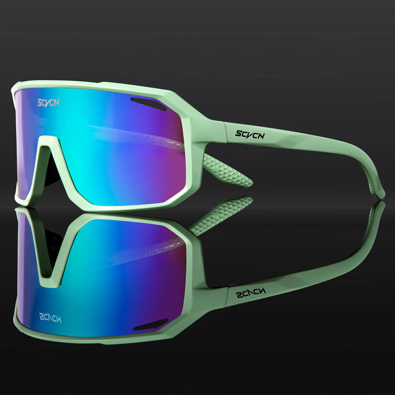 SCVCN-Óculos de ciclismo para homens e mulheres, óculos de sol, óculos, esportes, MTB, óculos ao ar livre, bicicleta, multi color, equitação, UV400