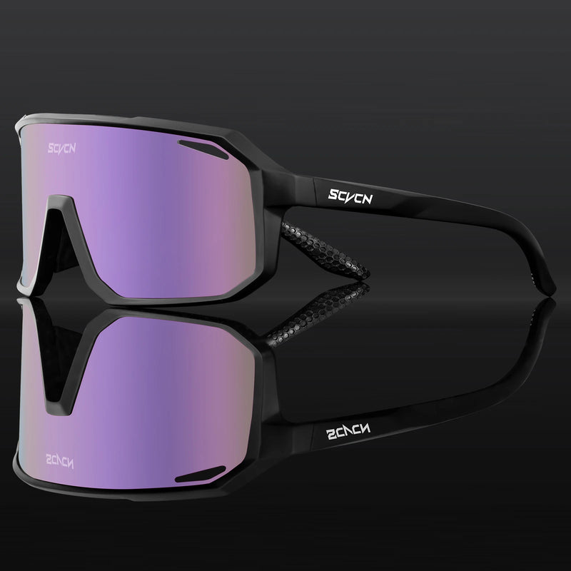 SCVCN-Óculos de ciclismo para homens e mulheres, óculos de sol, óculos, esportes, MTB, óculos ao ar livre, bicicleta, multi color, equitação, UV400