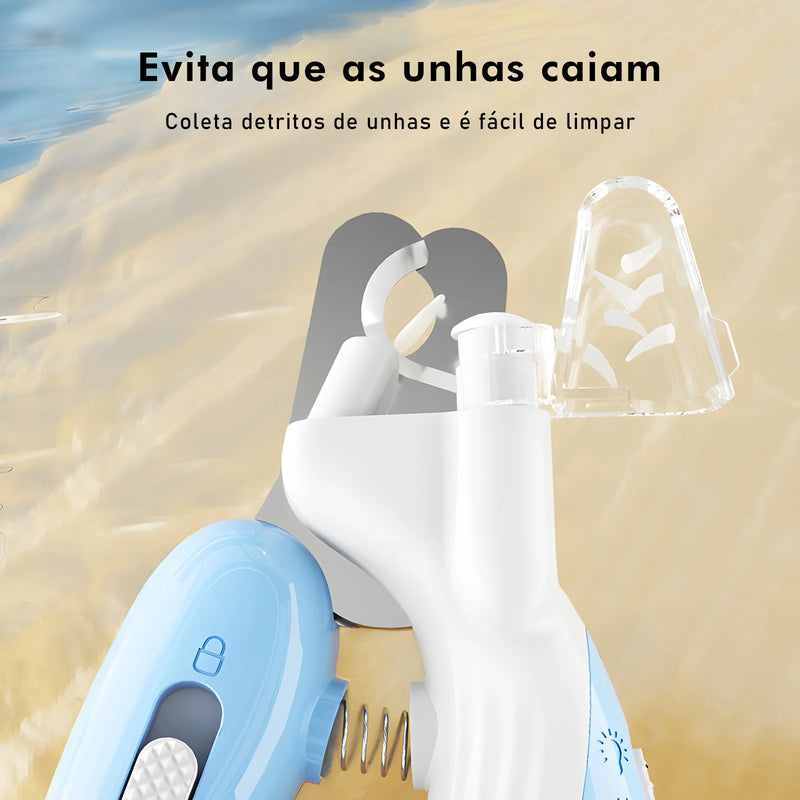 Cortador de unhas para PETs com LED