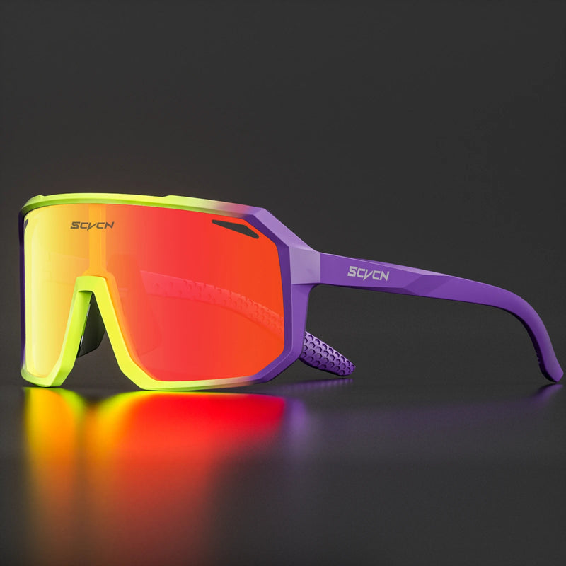 SCVCN-Óculos de ciclismo para homens e mulheres, óculos de sol, óculos, esportes, MTB, óculos ao ar livre, bicicleta, multi color, equitação, UV400