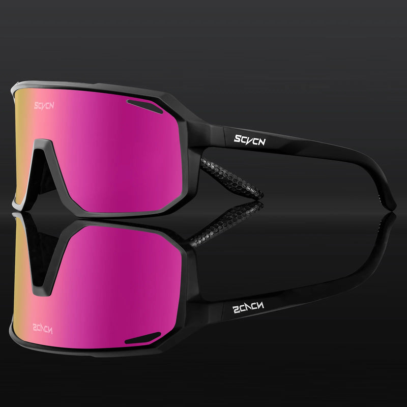 SCVCN-Óculos de ciclismo para homens e mulheres, óculos de sol, óculos, esportes, MTB, óculos ao ar livre, bicicleta, multi color, equitação, UV400